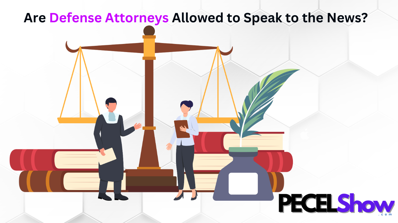 Are Defense Attorneys Allowed to Speak to the News? by pecelshow